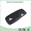 Бесплатные образцы Black Color Desktop Office Keyboard (KB-1988)